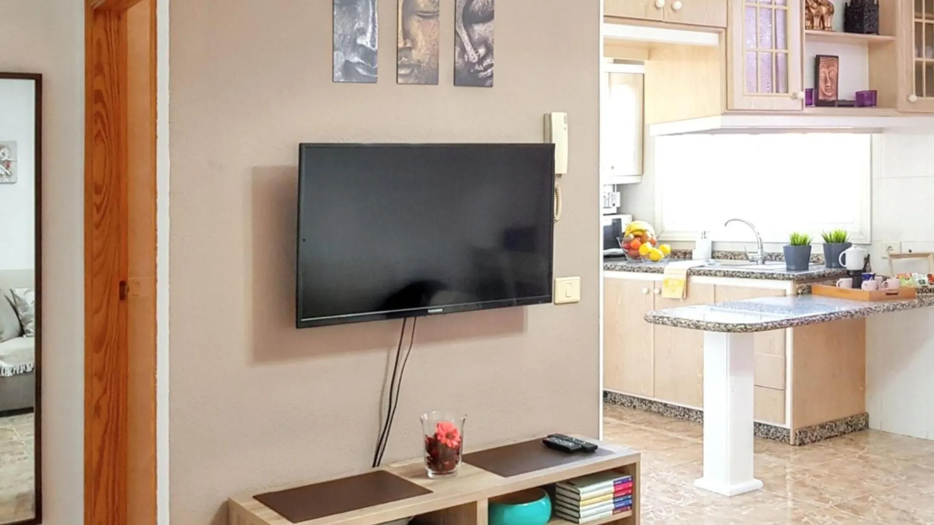 Coastal Terrace Apartment: 2BR with Wi-Fi near Puerto de Santiago Beach 0*, Puerto de Santiago (Tenerife) Spain