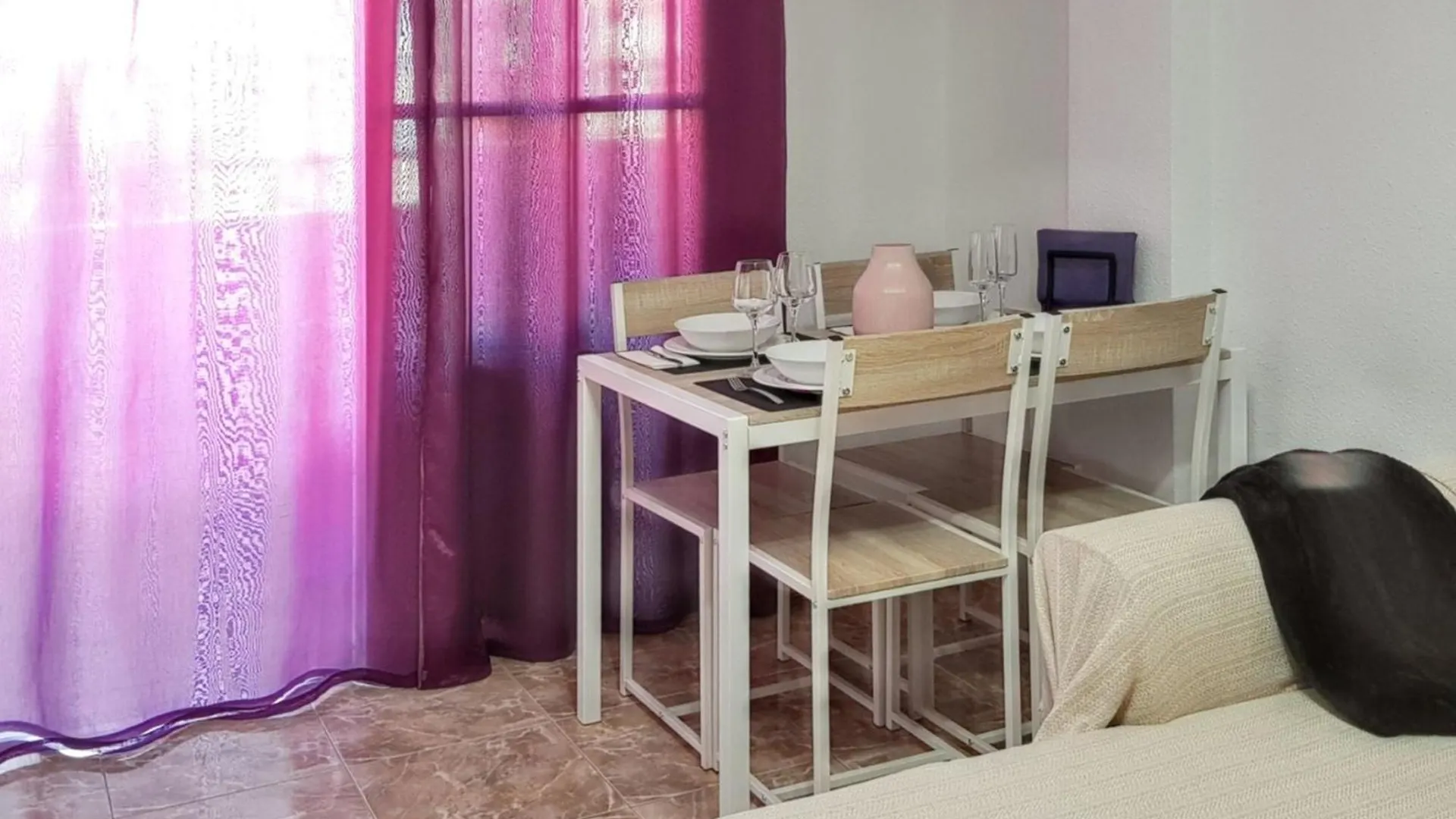 Coastal Terrace Apartment: 2BR with Wi-Fi near Puerto de Santiago Beach